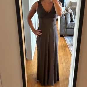 Beautiful silk brown dress